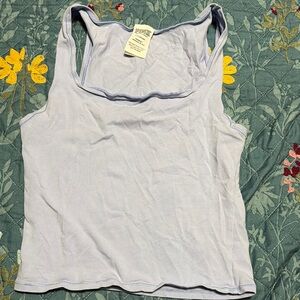 PINK Victoria's Secret blue Tank Top